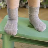 Kids&#039; Non-Slip Bamboo Socks Forrest Green