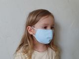 Kids&#039; Cotton Face Mask Grey