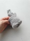 Merino Woolen Gloves Gray