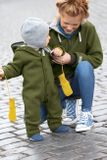 Kids&#039; Wool Overall Olive