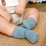 Kids&#039; Insulated Non-Slip Socks Matt Blue