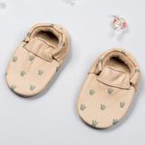 Leather Moccasins grass