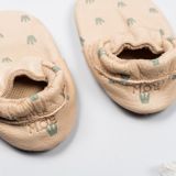 Leather Moccasins grass