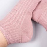 Ribbed ankle Socks Pink