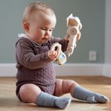 Kids&#039; Non-Slip Bamboo Socks Grey