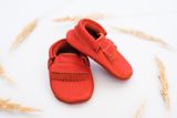 Leather Moccasins Chilli