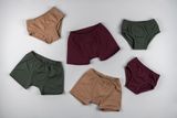 3-set girls&#039; panties made of organic cotton