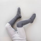Kids' Cotton Tights Grey Feather