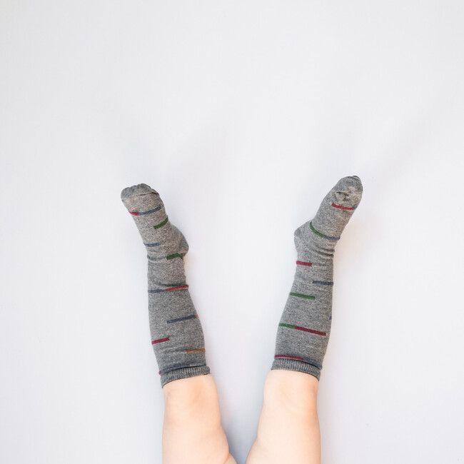 Kids’ Knee High Socks Colored stripes