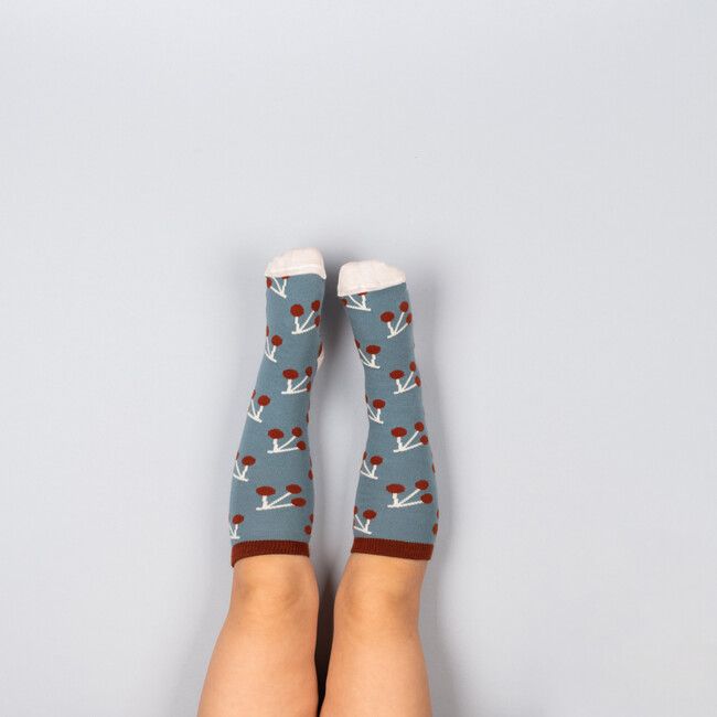 Kids’ Knee High Socks Mistletoe