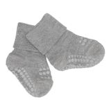 Kids' Non-Slip Bamboo Socks Grey