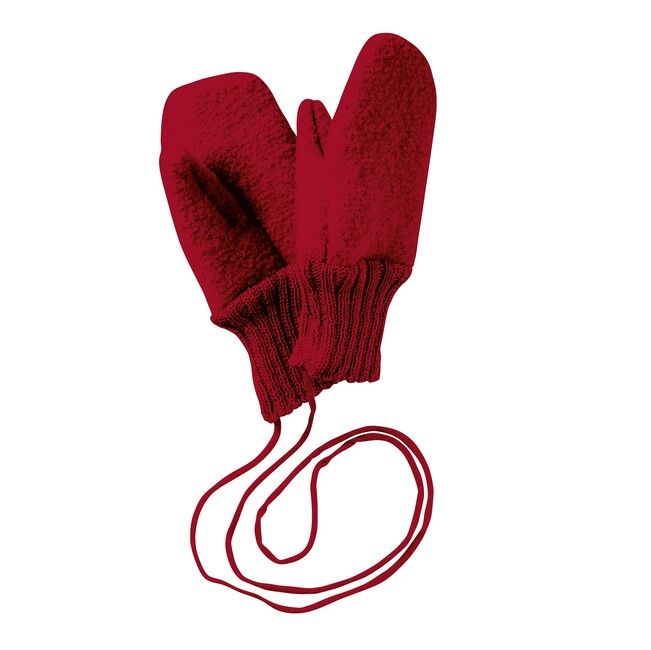 Kids´Wool Gloves Bordeaux