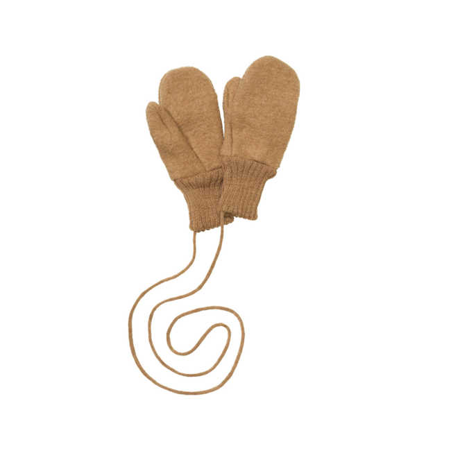 Kids’ Wool Gloves Caramel