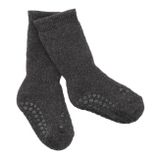Kids' Insulated Non-Slip Socks Dark Grey