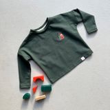 Kids' Green Long-Sleeved T-Shirt 