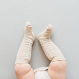 Kids’ Knee High Socks Leaves