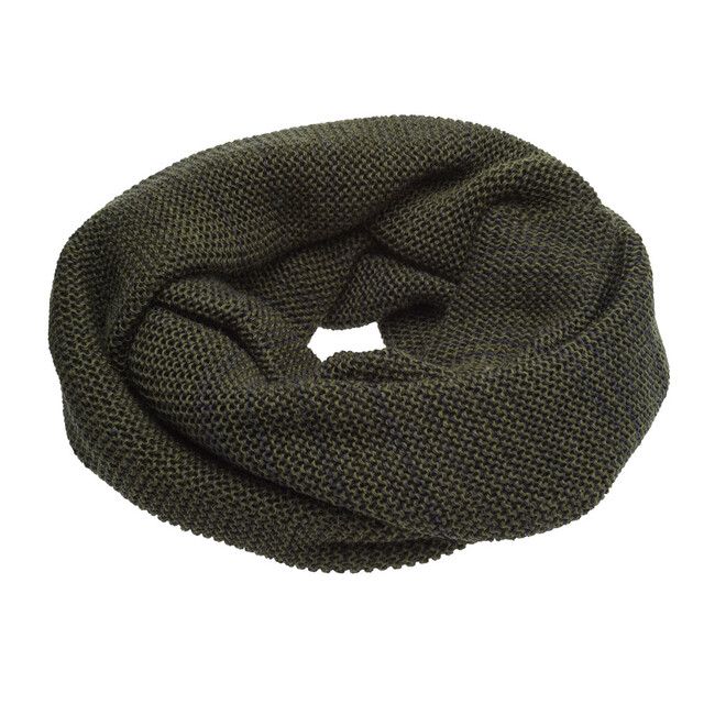 Woolen tunnel scarf Olive