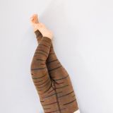 Insulated Kids' Leggings Colored stripes