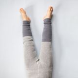 Insulated Kids' Leggings Grey Feather